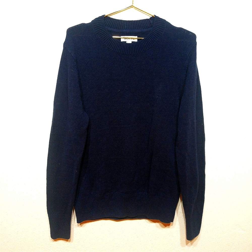 The Rail Crewneck Navy Knit Sweater - Size Small